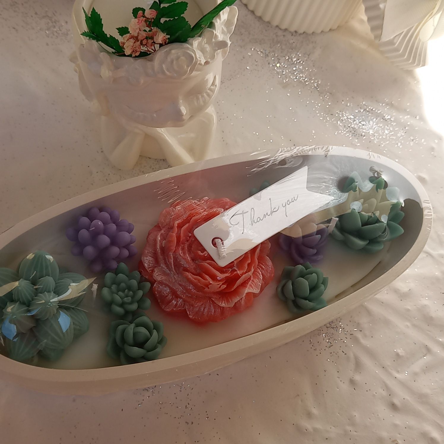 Интерьерные и декоративные свечи.