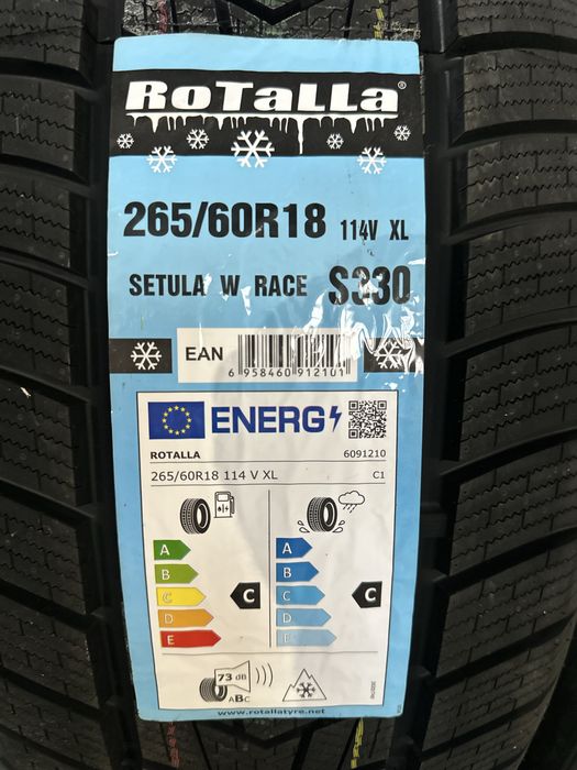 Нови Зимни Гуми Rotalla S330 265/60R18 114V XL НОВ DOT БОРД 2656018