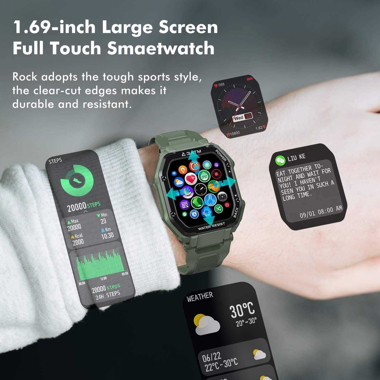 Смарт часовник Smartwatch Kospet Rock