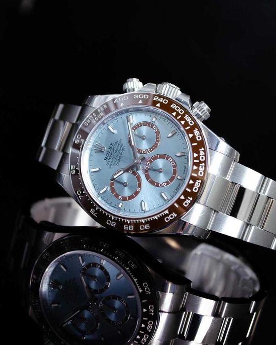 Rolex Daytona Platinum Spate Deschis New