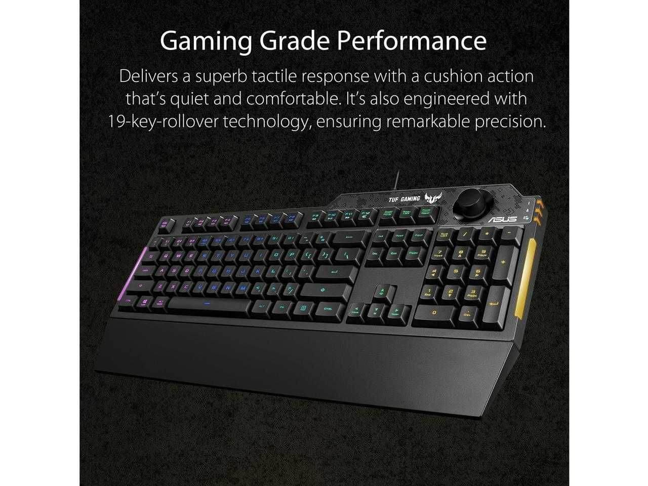 Клавиатура Asus TUF Gaming K1 RGB