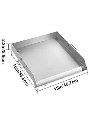Placa grill gratar  inox pentru caramida,gaz,carbune lemne