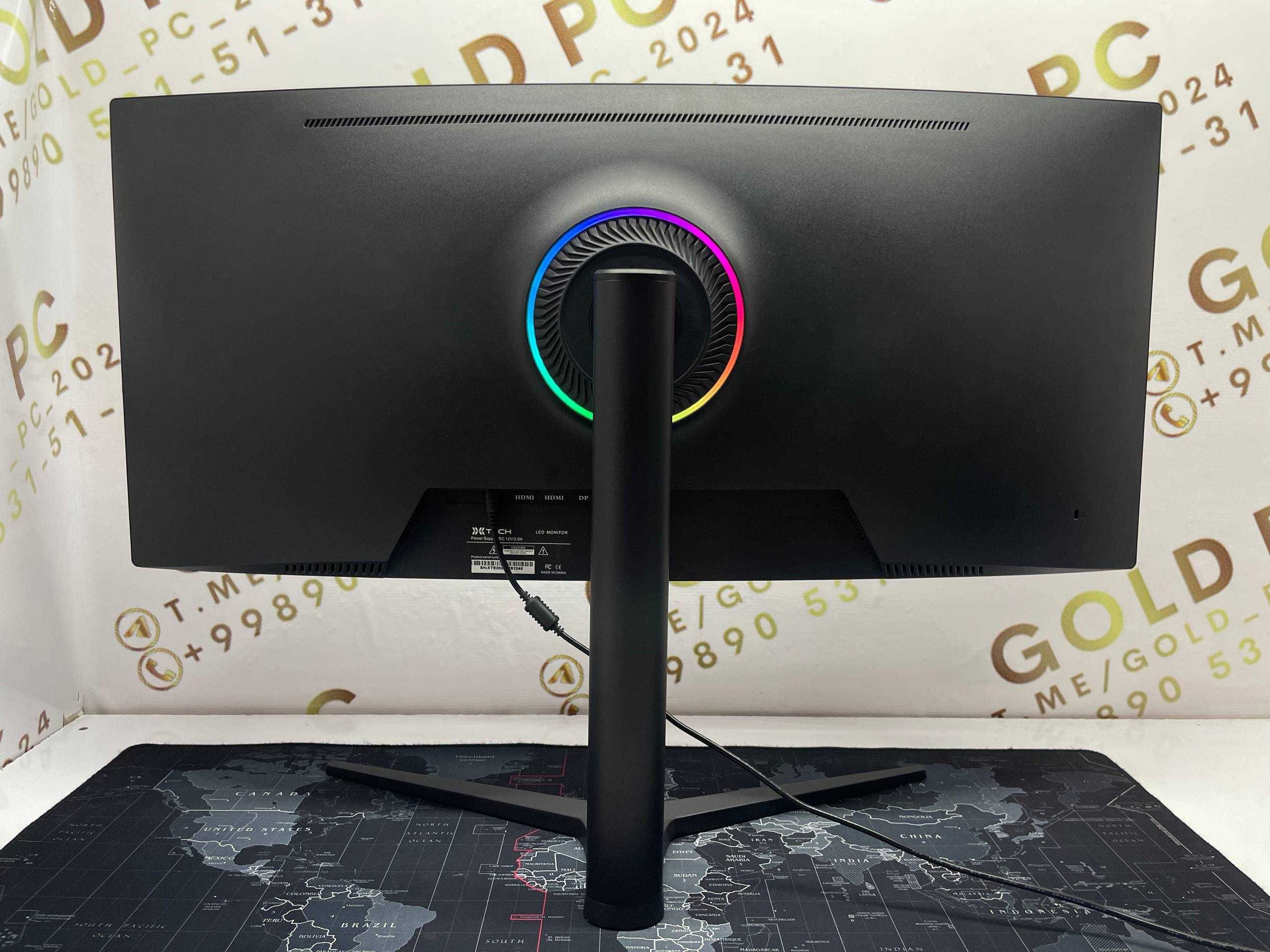 Monitor XTECH 34 CURVED 4K 165hz 1ms
