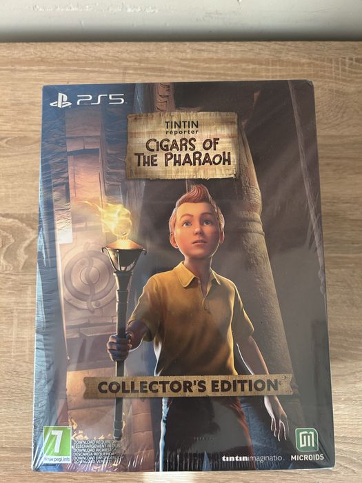 Tintin reporter CIGARS OF THE PHARAOH/ колекционерско издание