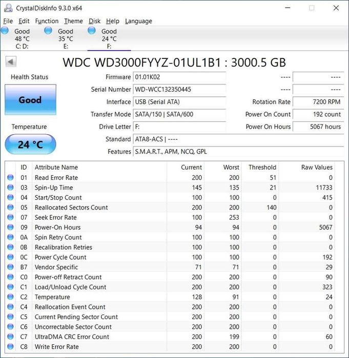 Hard Disk hdd 3TB Western Digital WD, Toshiba, 6TB Seagate Sata III