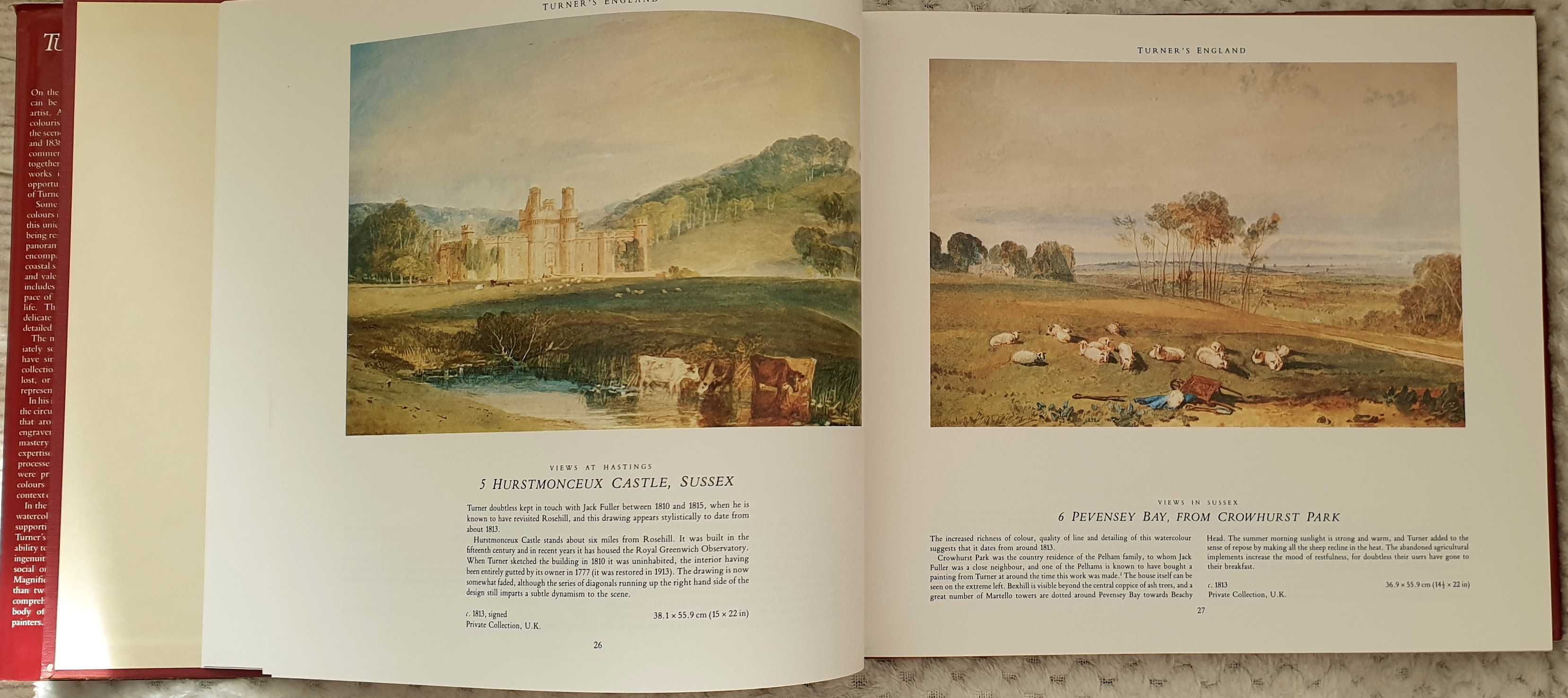 Album arta / pictura - Turner's England 1810-1838