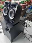 Sistem 2.1 CREATIVE super bas (Boxe și Subwoofer) computer PC telefon