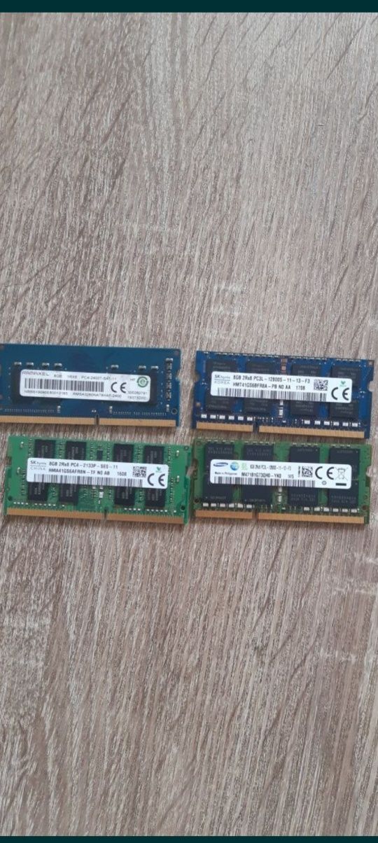 Ram laptop  8gb ddr3 ddr4