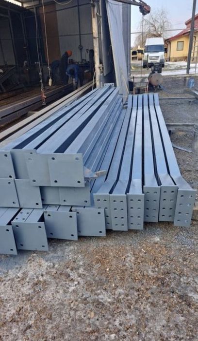 Structura metalica 6x30x4ml  stâlpi ferme grinzi