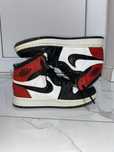 Air Jordan 1 Retro High OG Black Toe îmblăniti pt Iarna