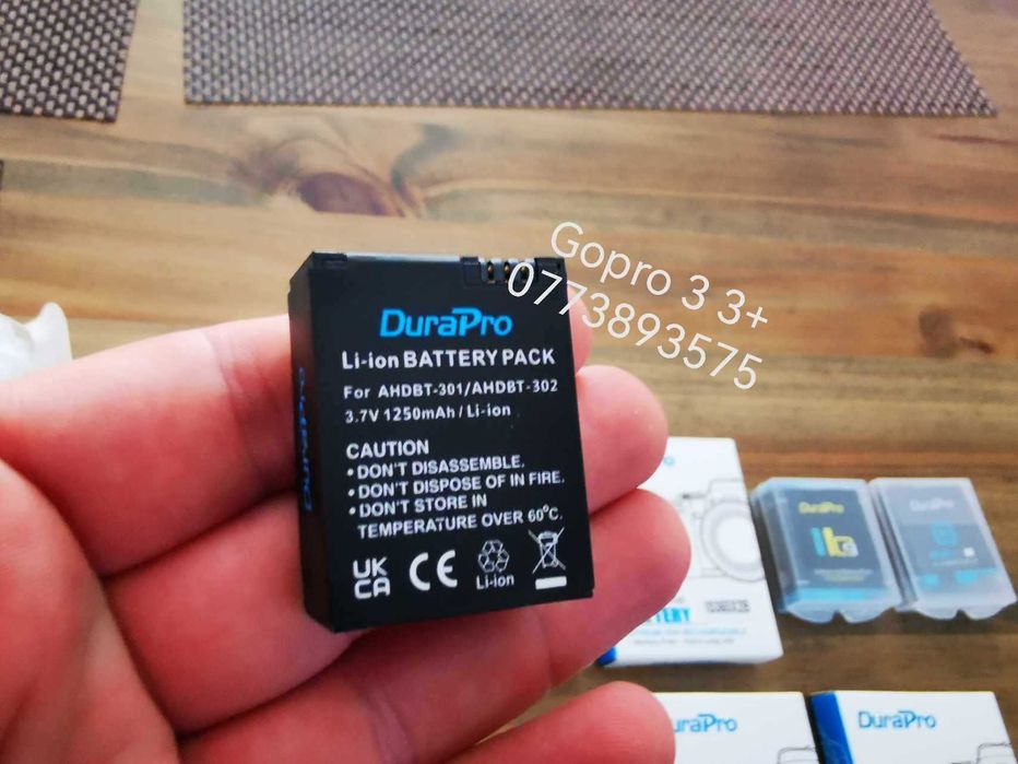 Baterie Gopro Hero 12 11 10 9 8 7 6 5 4 3 acumulator Insta360 x3 x2