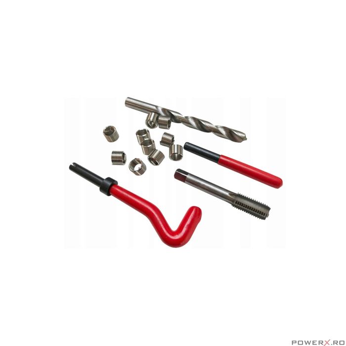 Kit profesional de reparare filete M5-M12 131 elemente VERKE