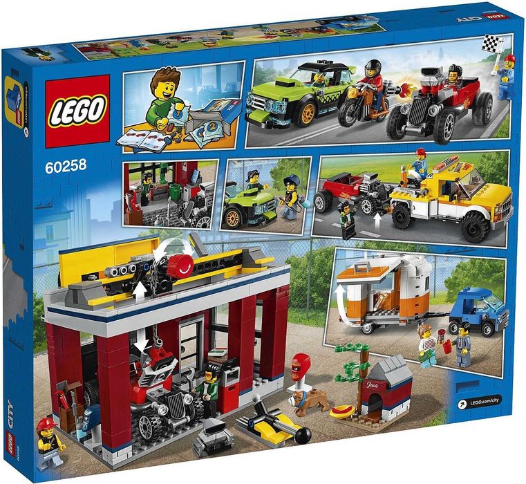 НОВО LEGO City 60258 - Tuning Workshop - 199 лв.