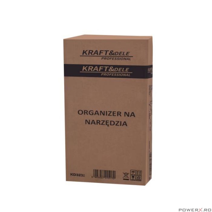 Suport de unelte suspendat, 3 nivele, 470x250x405 mm, Kraft