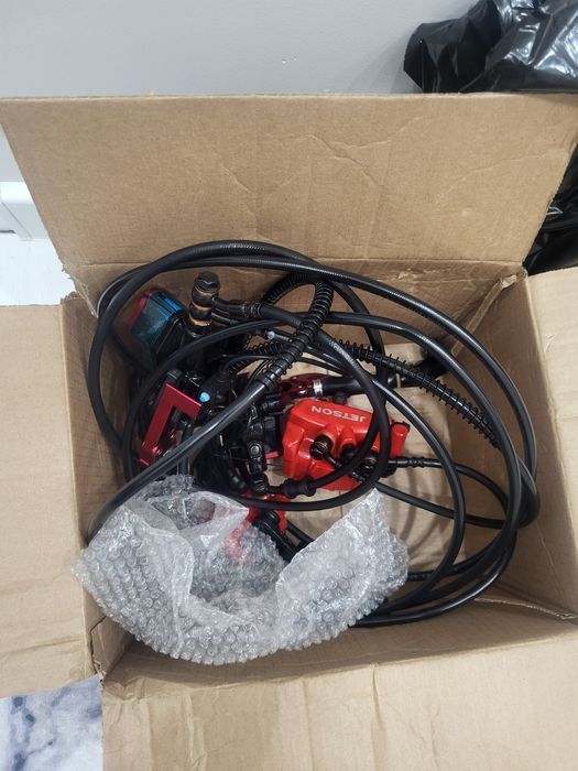 Гидравлические тормоза на электровелосипед