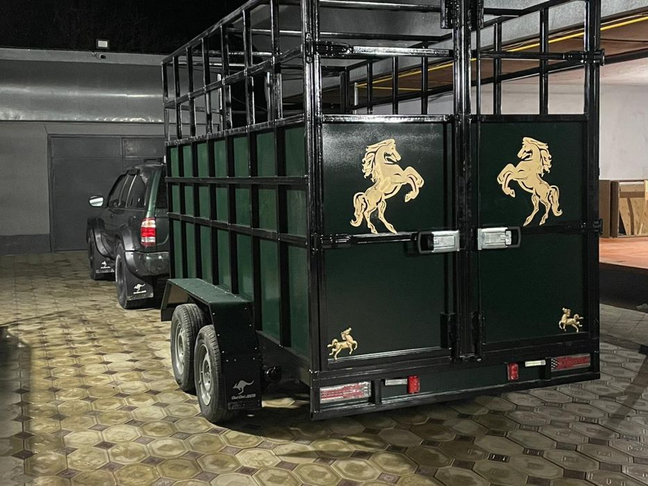 Прицеп коневозка 2 ось