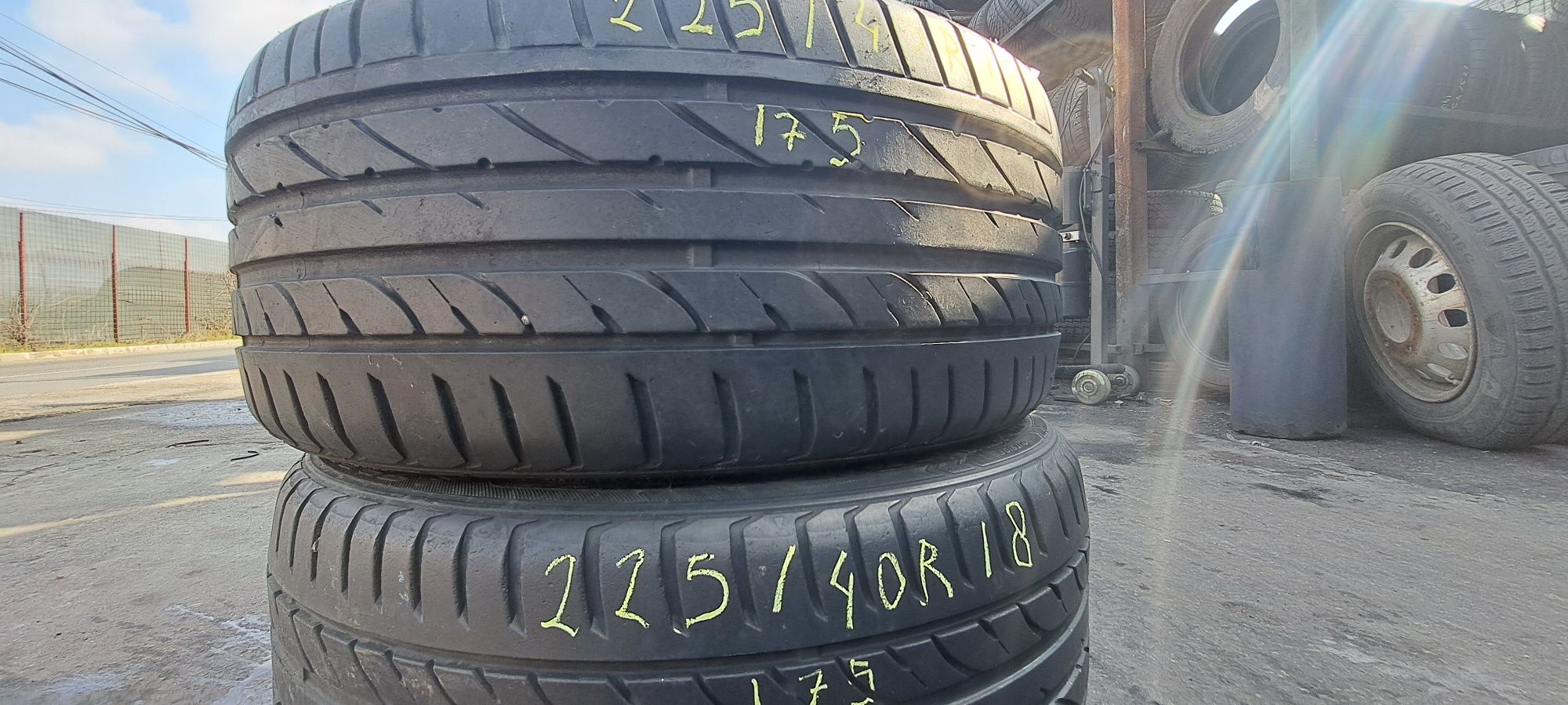 2 anvelope vara 225/40r18 Sailun Montaj Gratuit