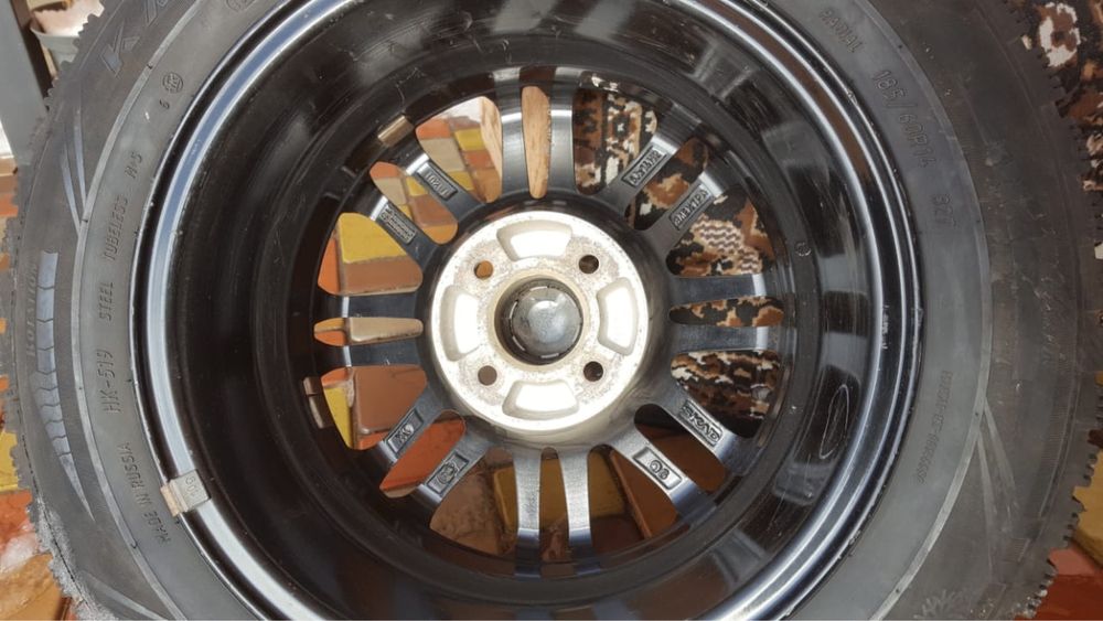 Диски с зимними шинами
