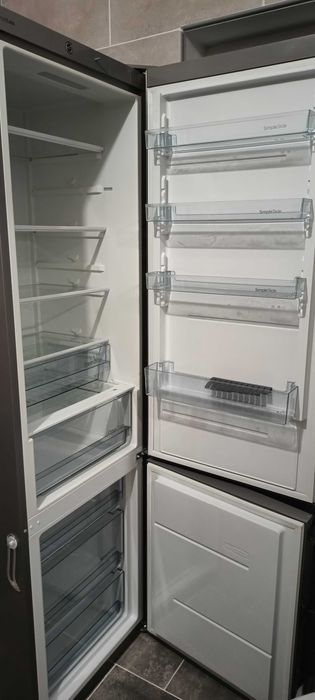 Combina frigorifica Gorenje RK6202EX, 354 l, Clasa A++, 200 cm, Inox