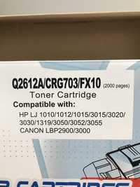 Toner/cartus HP Q2612A/CRG703/FX10