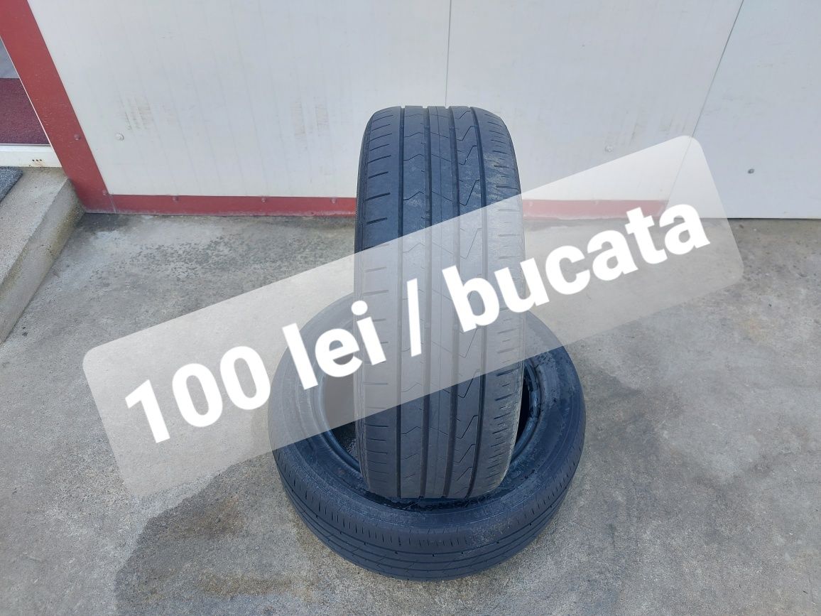 100 lei bucata! Doua anvelope de vara 205 55 16 Hankook