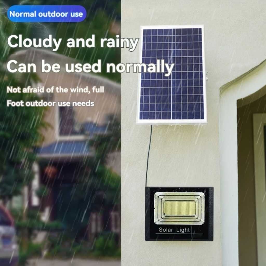 Комплект соларна лампа с дист.,соларен панел,200/300/400/500/600W,IP66