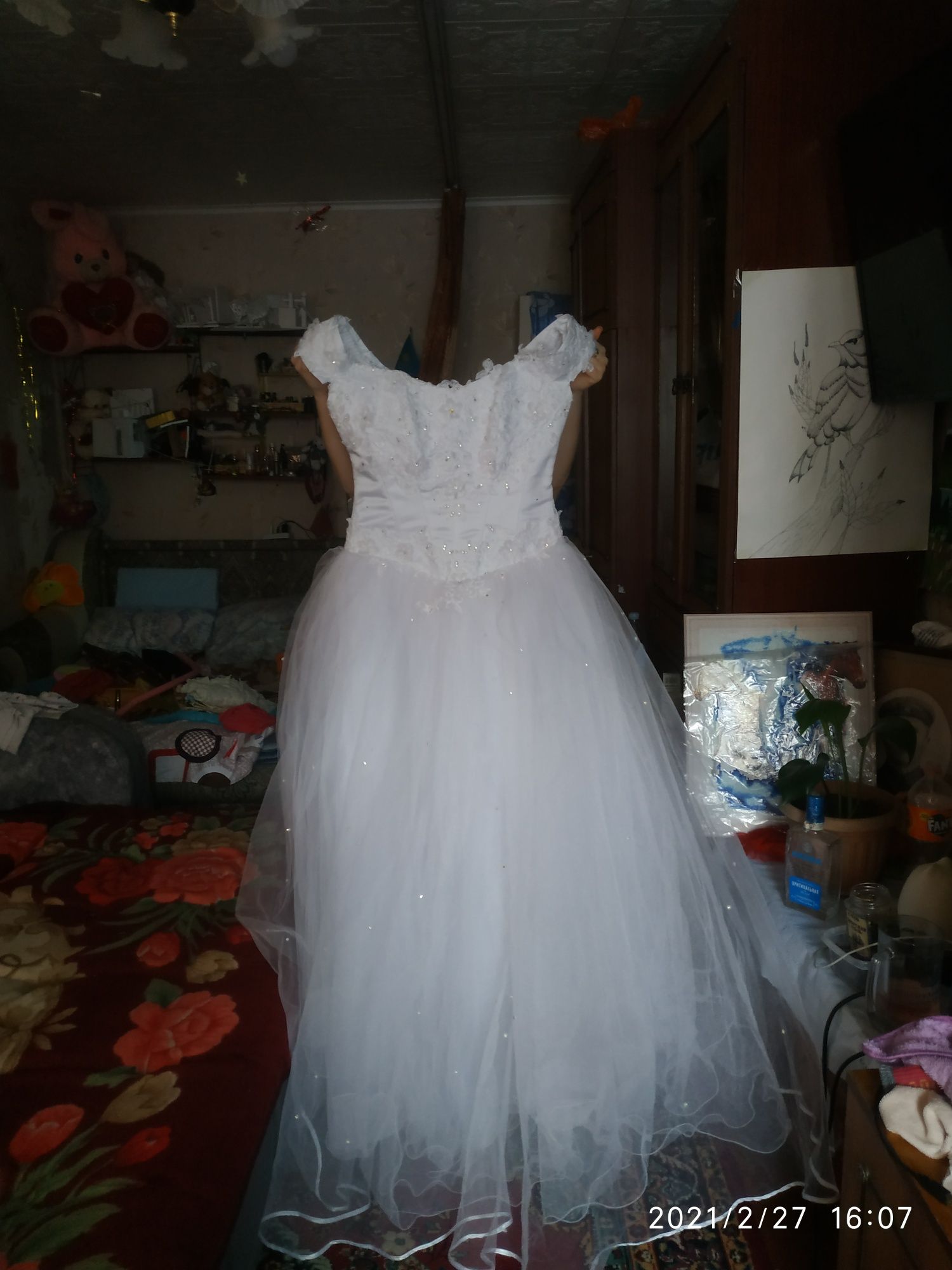 Продам свадебное платье, очень красивое и счастливое