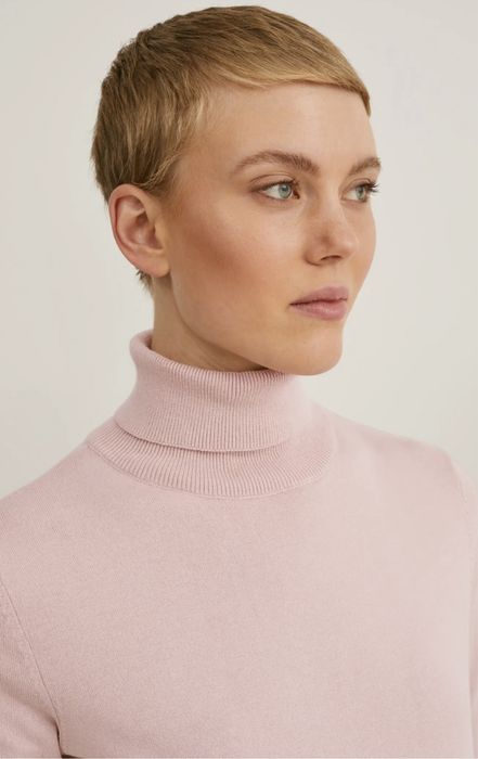 Set 2 -Helanca roz pudrat si bleumarin, XS