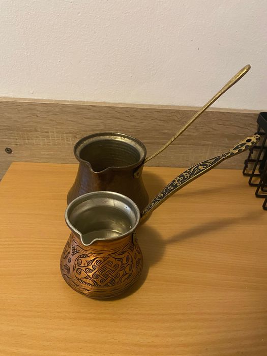 Ibrice din cupru pentru cafea turcească