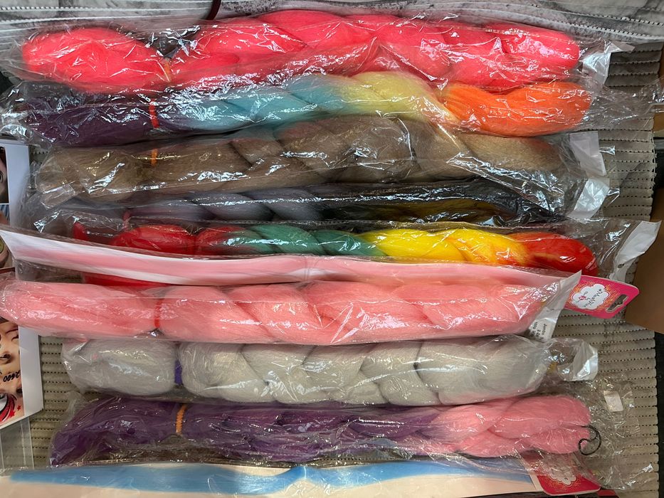 Канекалоны, коса, косички, прядь, волосы, хна