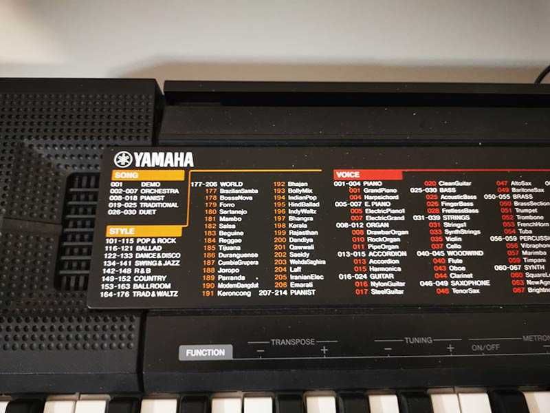 синтезатор клавир YAMAHA PSR-F51 пиано с 5 октави