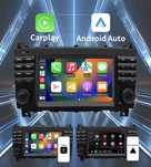 W203 W209 Навигация с Android 13 Carplay Android Auto 2 DIN чисто нова