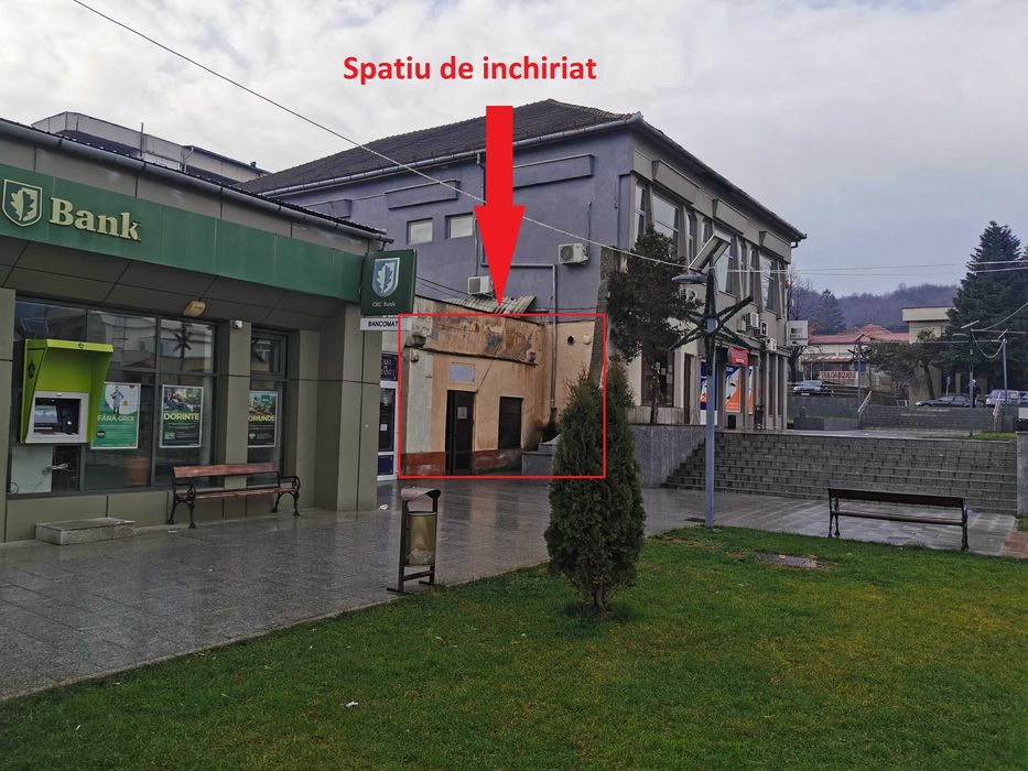 Spatiu comercial ultracentral de inchiriat in Orsova