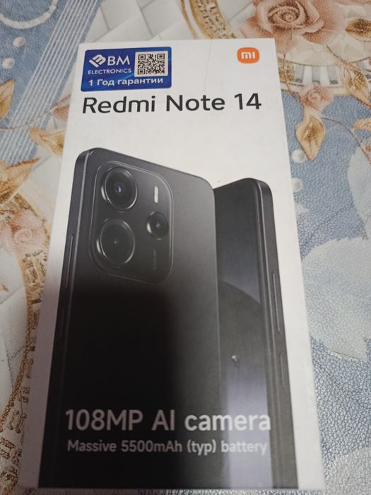 Redmi note 14 yangi hechqancha ishlamagan
