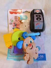 Jucarie bebe Fisher Price chei auto educativ,cu sunete,in limba greaca