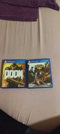 Продам Doom и Second Son на Ps4
