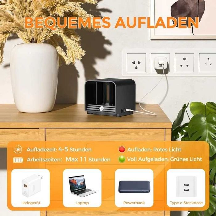 2 buc Lampa cu senzor de miscare LED interior exterior