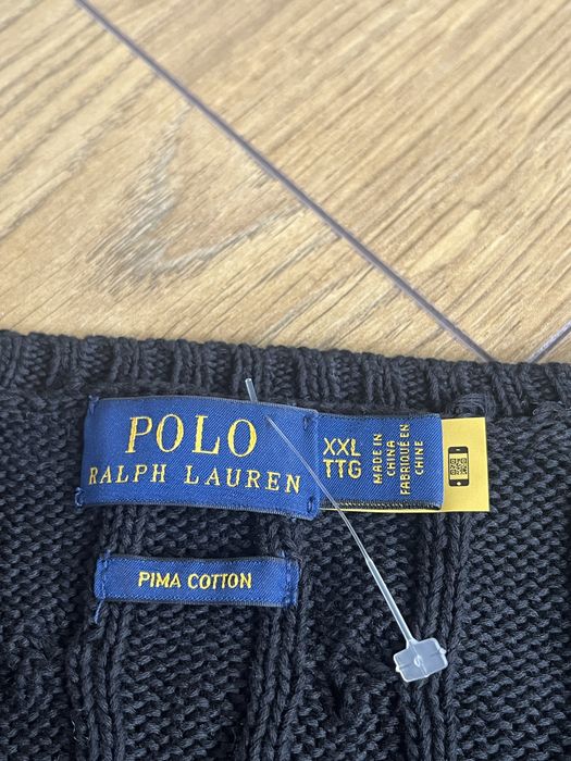 POLO Ralph Lauren : Cable Knit V Neck - НОВ Дамски модел размер ХЛ