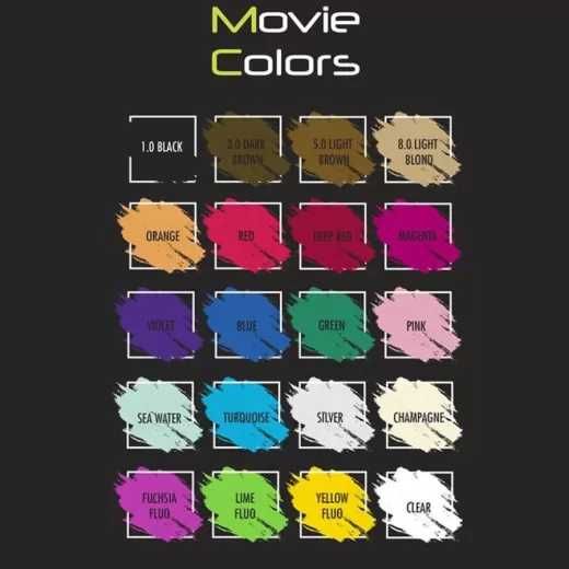 Директен оцветител за коса BES Movie Colors Deep Red 170ml