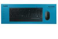 Комплект клавиатура (Rus)+ мышь Rapoo NX2000