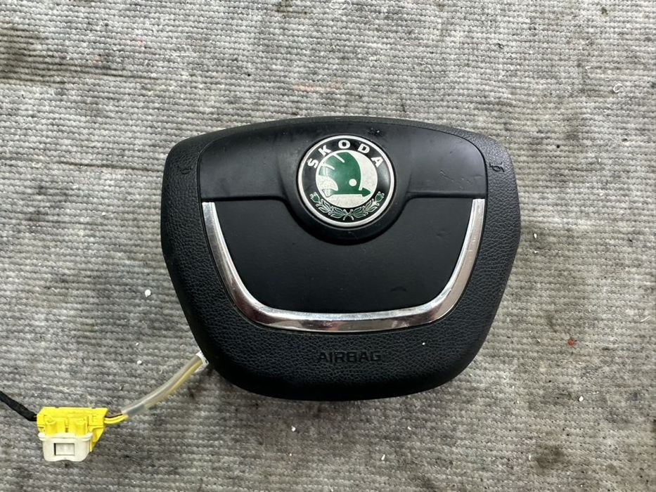 Airbag volan SKODA OCTAVIA 2 facelift, SUPERB an 2008-2013 cod 1Z0880201AK