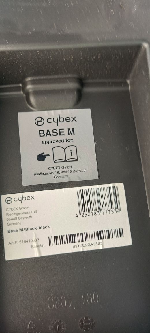 Столче за кола cybex + база isofix