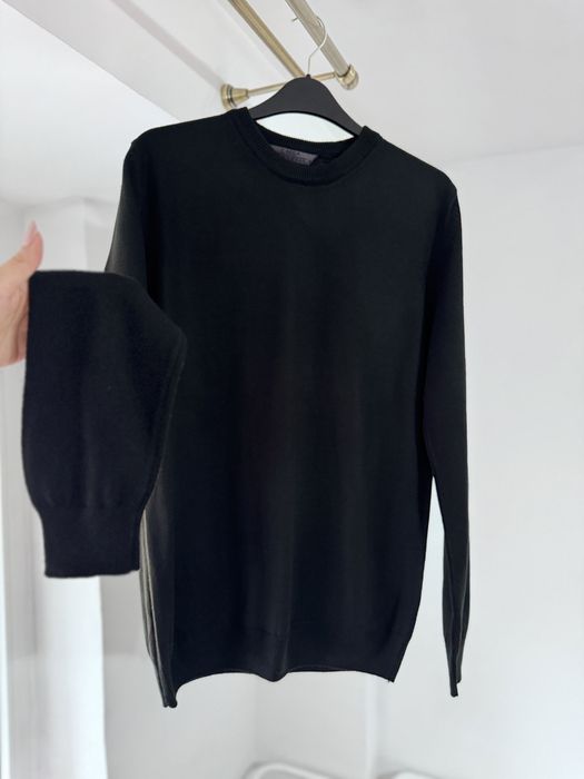 Pulover negru barbati