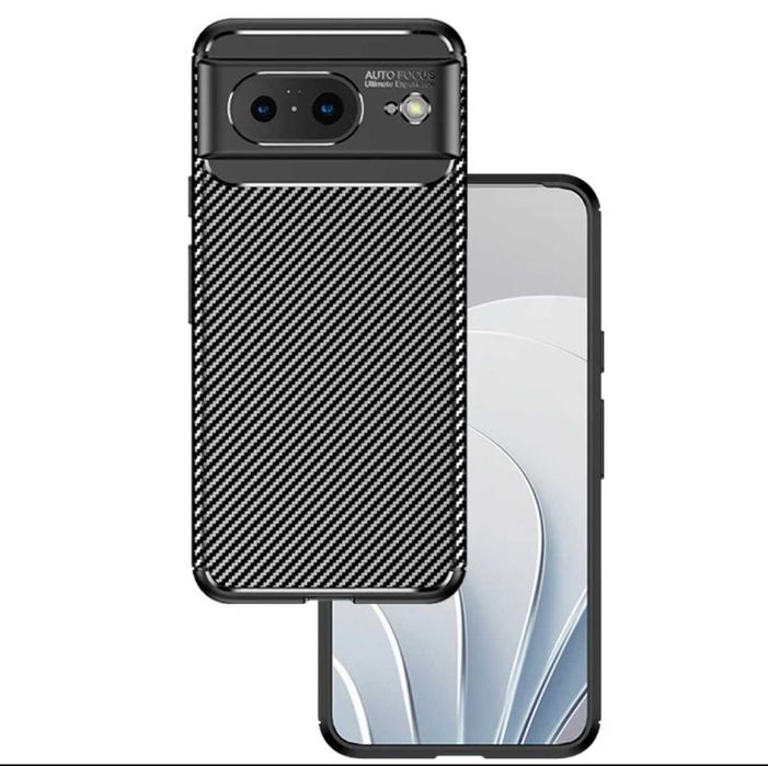 Husa Premium antisoc model Carbon pt Google Pixel 8 / Pixel 8 Pro
