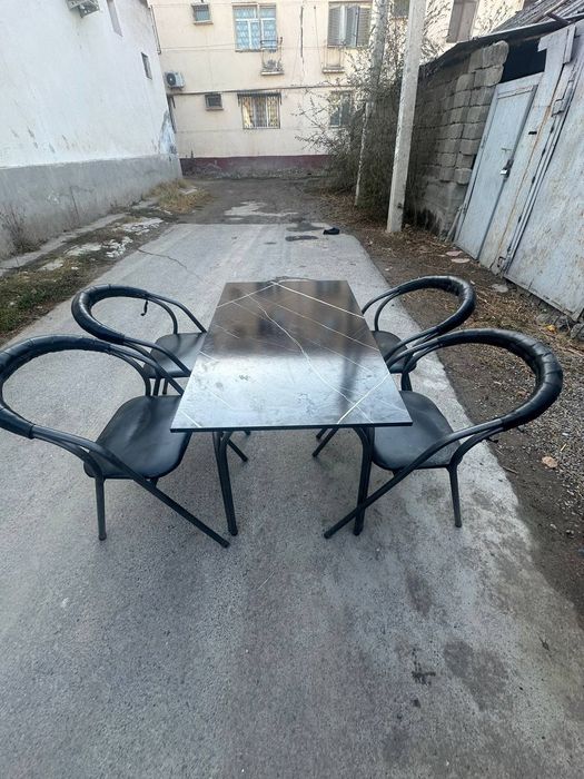 Стол стулья 4 комплекта