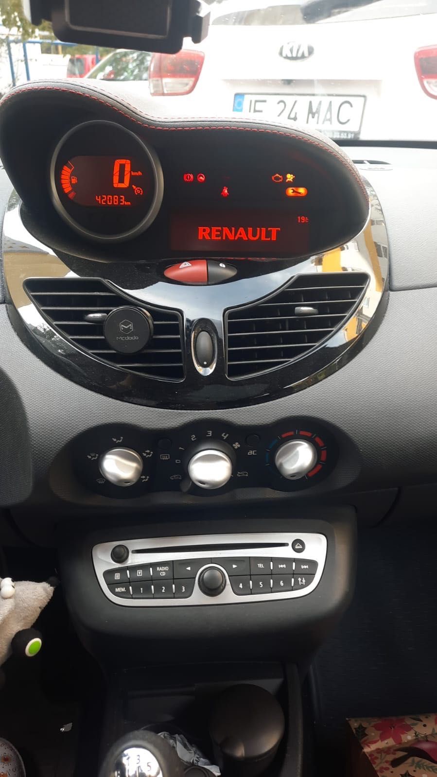 Renault Twingo, trapa panoramica