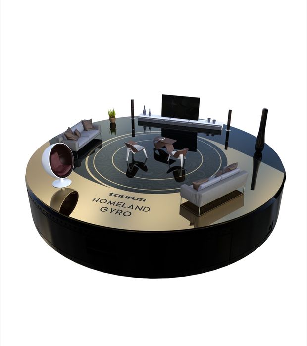 Прахосмукачка робот Taurus Homeland Gyro за сухо и мокро почистване