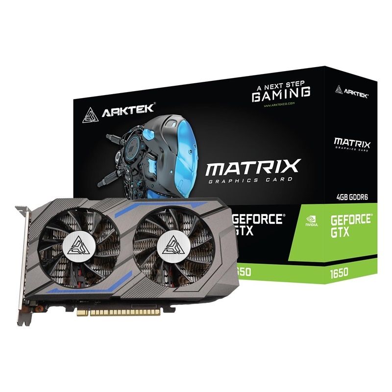 Arktek GTX 1650 4gb DDR6 New