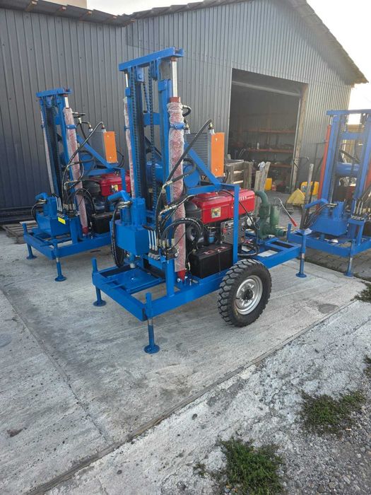 Utilaj Foraj DIESEL 32CP , Masina forat NOUA 100m prajina 5 sape !