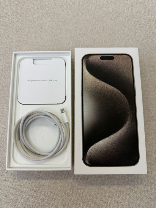 Iphone 15 pro max 256 gb titanium